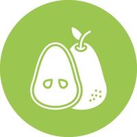 Pear Gradient Tint Artwork vector