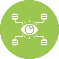 Visualization Solid Fill Design vector