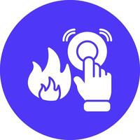 Alarm Bold Web Icon vector