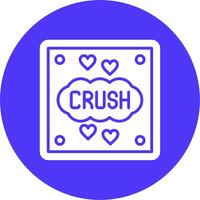 Crush UI Concept Symbol vector