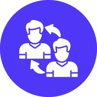 Follow Up App Style Badge vector