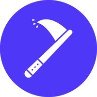 Scythe Color Block Design vector