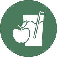 Apple Juice Gradient Style Icon vector