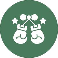 Boxing Gloves Modern App Icon vector