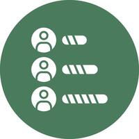 Chart Subtle UI Style vector