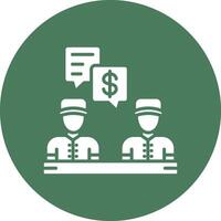 Conversation User-Friendly Visual vector