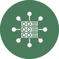 Data Network Mobile Ready Icon vector