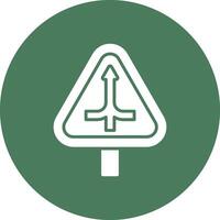 Line Merge Geometric Shape Symbol vector
