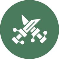 Sword Detailed Line Sketch vector