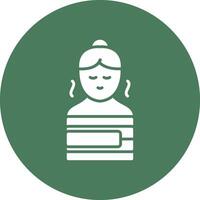 Wrapping Playful Line Icon vector