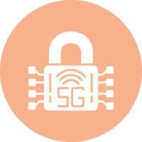 Lock Artistic UI Symbol vector