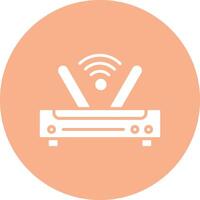 Modem Clean Web Element vector