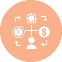 Process Monochrome UI Visual vector