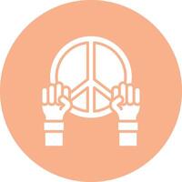 Protest Minimal Concept Visual vector
