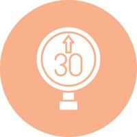 Speed Limit Business Interface Asset vector