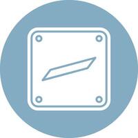 Arabic Language Interactive Icon Badge vector