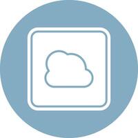 Cloud Interface Sketch Art vector