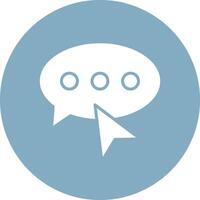 Chat Business Interface Asset vector