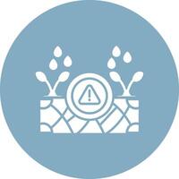 Drought Minimal Outline Artwork vector