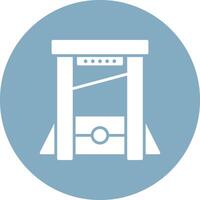 Guillotine Graphic Interface Asset vector