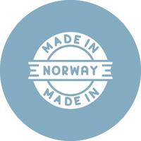 Made In Norway Gradient Style Icon vector