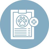 Medical Report Interactive UI Graphic vector