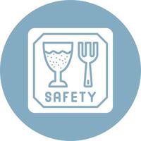 Safety Tasted Coded Design Graphic vector