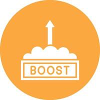 Boost Isometric Art vector