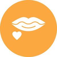 Lips Simple UI Visual vector
