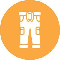 Pants Interactive Icon Badge vector