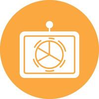 Pie Chart Cool Tone vector