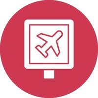 Airplane Interactive UI Graphic vector