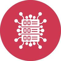 Big Data Conceptual Line Work vector