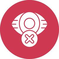 Blindness Interactive UI Graphic vector