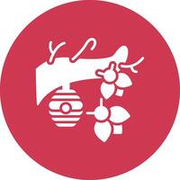 Beehive Digital Abstract Form vector