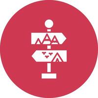 Direction Stylized Tech Element vector