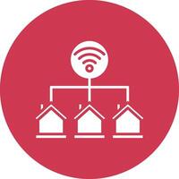 Home Control Mobile Ready Icon vector