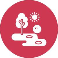 Minigolf Functional Flat Style vector