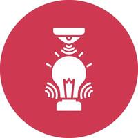 Light Sensor Lined UI Illustration vector