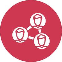 Sharing Subtle Shadow Icon vector