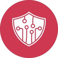 Security Modular UI Graphic vector