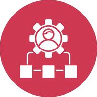 Workflow High Contrast Graphic vector