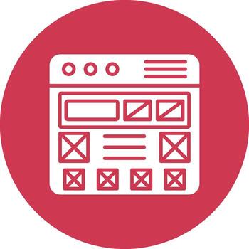 wireframe Minimal Outline Artwork vector