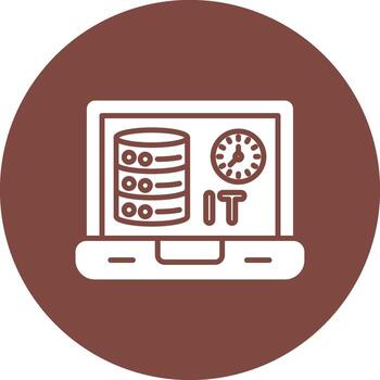 Cache Thin Line Design vector