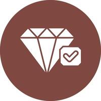 Diamond Interactive UI Graphic vector