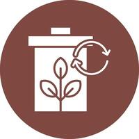 Recycle Contrast Art vector