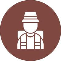 Tourist UI Concept Symbol vector