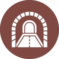 Tunnel Stylized Tech Element vector