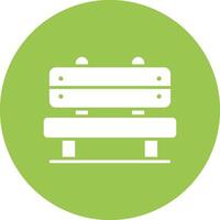 Bench App Style Badge vector