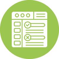 Code Flat Styled Symbol vector